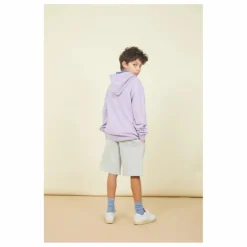 SMALLABLE BASICS Sweat A Capuche Garçon Coton Bio | Lilas tLilas Hot
