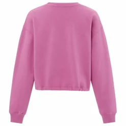 Sale SMALLABLE BASICS Sweat A Nouer Femme Molleton Bio | Rose bonbon