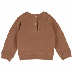 Sale Emile et Ida Sweat Amour Coton Bio | Noisette