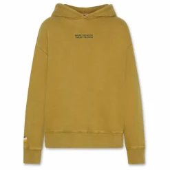Clearance AO76 Sweat Arthur Break Coton Bio | Jaune vert