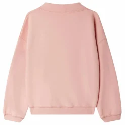 Bonpoint Sweat Bart Molleton Coton Bio | Rose bonbon Sale