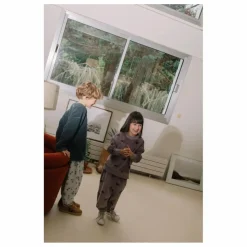 Studio Bohème Sweat Bart Mûres Velours Coton Bio | Mauve Outlet