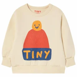 Tinycottons Sweat Beanie Coton Bio | Crème Hot