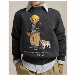 Ralph Lauren Sweat Bear | Gris foncé Online