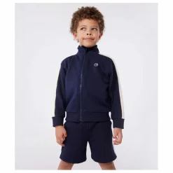 Petit Bateau Sweat Bilbao Coton Bio | Bleu marine Outlet