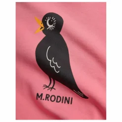 Best Mini Rodini Sweat Blackbird Coton Bio | Rose
