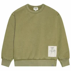 Outlet Finger in the nose Sweat Blow Coton Bio | Vert kaki