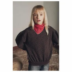 Marlot Paris Sweat Bueno Léopard | Marron Discount