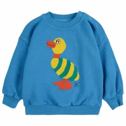 Bobo Choses Sweat Canard Coton Bio | Bleu Outlet