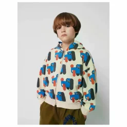 Discount Bobo Choses Sweat Capuche Chiens Coton Bio | Beige