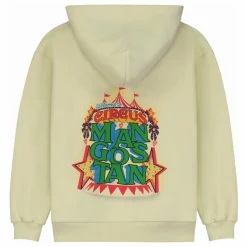 Maison Mangostan Sweat Capuche Circus Coton Bio | Crème