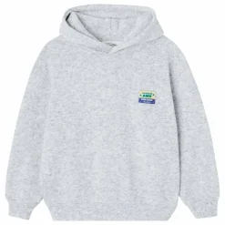 American Vintage Sweat Capuche Evona | Gris chiné Discount