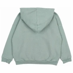 Búho Sweat Capuche Hibernation | Vert Cèdre