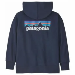 Enfant Patagonia Sweat Capuche Logo Coton Bio |