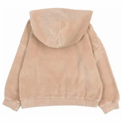 Best Búho Sweat Capuche Velours Coton Bio | Rose