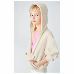 American Vintage Sweat Capuche Zippé Bobypark | Ecru New