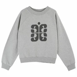 Femme Emile et Ida Sweat Carl Sigle Coton Bio |