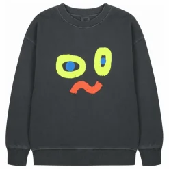 Discount Jelly Mallow Sweat Catchy Face | Gris anthracite