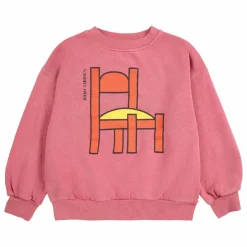 Bobo Choses Sweat Chaise Coton Bio | Rose Sale