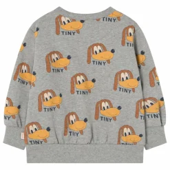 Tinycottons Sweat Chiens Coton Bio | Gris Outlet