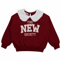 the new society Sweat Col Claudine Angela Coton Bio | Bordeaux Outlet