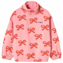 Enfant Tinycottons Sweat Col Montant Nœuds Coton Bio |
