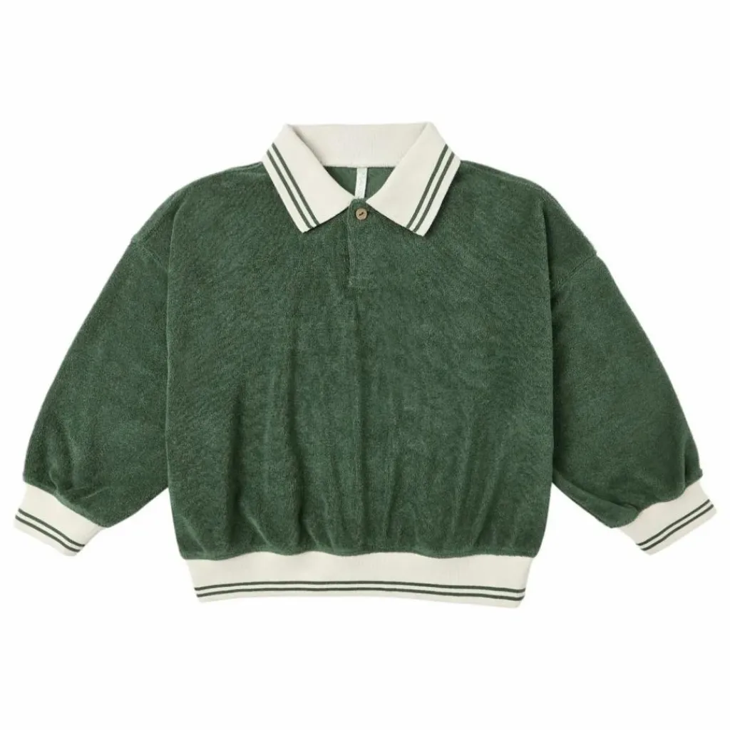 Best Rylee + Cru Sweat Col Polo | Vert