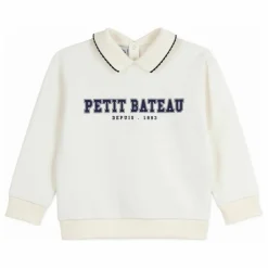 Enfant Petit Bateau Sweats|Sweat Col Polo |