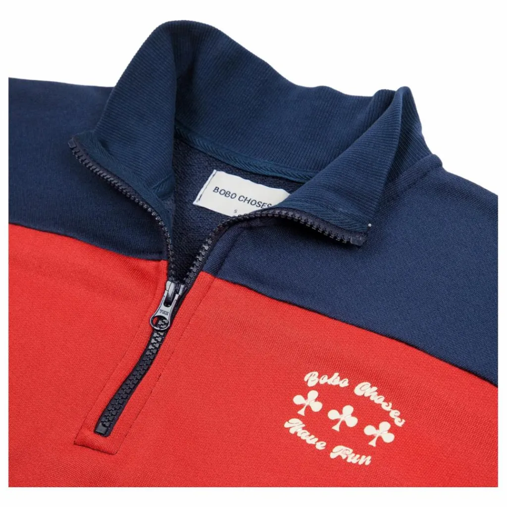 Femme Bobo Choses Sweats|Sweat Color Block Coton Bio - Collection Femme |