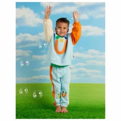 Halcyon Nights Sweat Colorblock | Bleu ciel Clearance