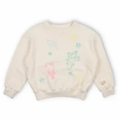 Sale the new society Sweat Coquillage Kostas | Beige