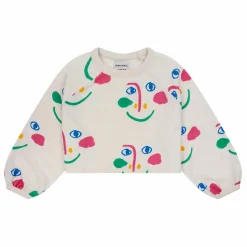 Enfant Bobo Choses Sweat Coton Bio Visages |