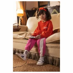 Best Mini Rodini Sweat Coucou Manches Ballon Coton Bio | Rouge