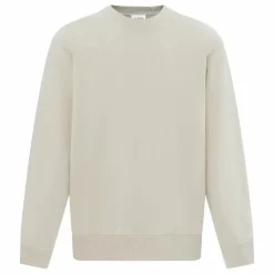 New SMALLABLE BASICS Sweat Crewneck Homme Molleton Bio | Mastic