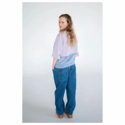 Outlet Repose AMS Sweat Crop Coton Bio | Lilas tLilas