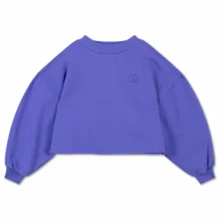 Clearance Repose AMS Sweat Crop Top Coton Bio | Bleu