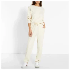 Online Baserange Sweat Côtelé Basic Coton Bio | Blanc cassé