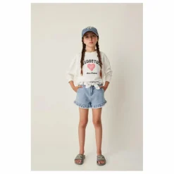 Enfant Tocoto Vintage Sweat Cœur Woodstock |