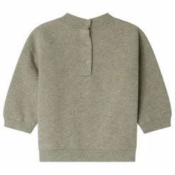 Bonpoint Sweat Dady Molleton Coton Bio | Gris chiné