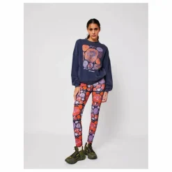 Bobo Choses Sweat Dahlia Coton Bio et Recyclé - Collection Femme | Bleu marine