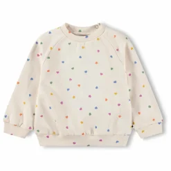 Molo Sweat Disc Cœurs Coton Bio |