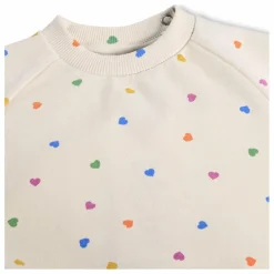 Molo Sweat Disc Cœurs Coton Bio |