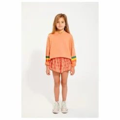 Piupiuchick Sweat Etoile Coton Bio | Corail