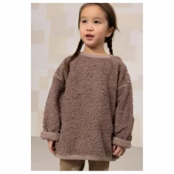 Enfant Studio Bohème Sweat Façon Sherpa Ours Coton Bio |