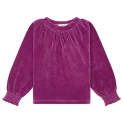 Enfant SMALLABLE BASICS Sweat Fille Col Rond en Velours |