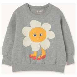 Enfant Tinycottons Sweats|Sweat Fleur Coton Bio |
