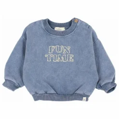 Online Búho Sweat Fun Bébé Coton Bio | Indigo