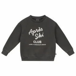 Arsène et Les Pipelettes Sweat Gabino Coton Bio | Gris anthracite Best