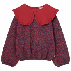 Enfant Cozmo Sweat Genoa Léopard Coton Bio |