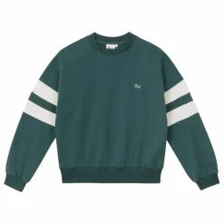 a.p Sweat Graciette Coton Bio | Vert forêt